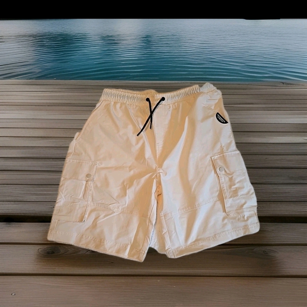 Standard Issue Cream Cargo Shorts